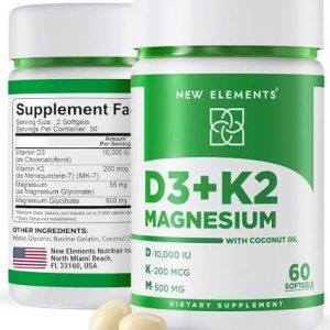 Best Vitamin D3 and K2 Supplements for Bone Health After 60
