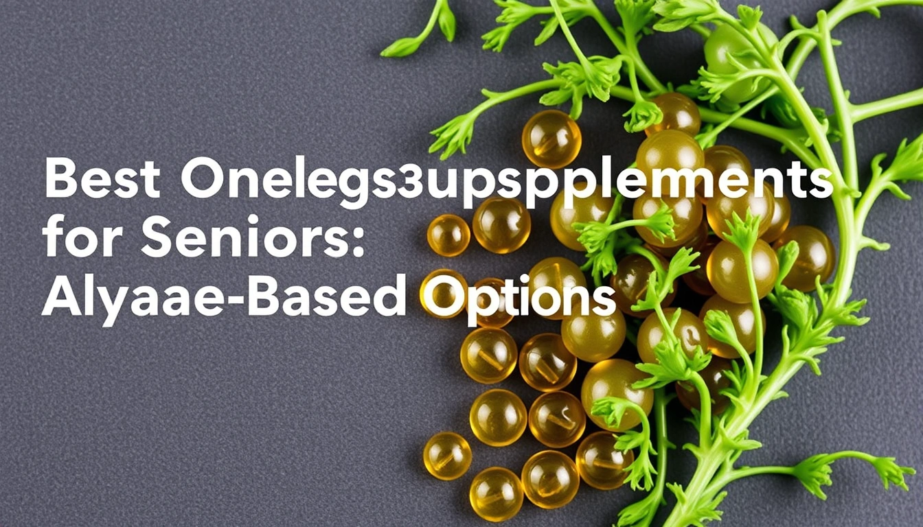Best Omega-3 Supplements for Seniors: Fish Oil vs Algae-Based Options